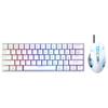 En Stock, Entrega Rápida Teclado Mecánico Wrk61 Luz Mixta RGB Interruptor Azul Azulado Ratón Teclas de Juego E-Sports Computadora Al por Mayor