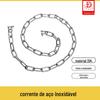 Corrente de Aço Inoxidável 304 Guia para Cachorro Corrente de Metal à Prova de Ferrugem Fixador de Grade Soldado Especificações Completas Enviado de Guangdong