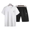 Roupa de Verão Camiseta Esportiva de Manga Curta Masculina Verão Solta Moda Coreana Esportiva Lazer Roupa de Marca da Moda para Homens