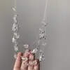 Collar de Cuentas de Cristal Multicapa Songchi Tailandia para Mujer Sensación de Alta Gama con Vestidos Gargantilla Accesorios Estilo Vacaciones en la Playa