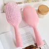 Peine de Airbag, Peine de Costilla, Estudiante Mujer Color Macarrón Estilo Coreano Antiestático Esponjoso Masajeador, Peine de Cojín de Aire para el Hogar