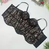 Corsé de encaje bordado de hueso de pez transfronterizo de fábrica original, un top elegante y que realza la figura que ciñe la cintura, presenta un hermoso diseño en la espalda y es perfecto para un look sexy y moderno