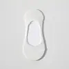 Calcetines de Verano Invisibles Antideslizantes para Mujer, Calcetines Deportivos de Color Sólido Absorbentes de Sudor, Calcetines Cortos con Lazo de Seda Integrado