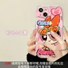 Adecuado para funda de teléfono móvil Apple 16 Iphone17Promax Transparente 14/15 Dibujos Animados Soporte 13 Lindo 11 Niñas