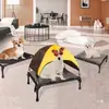 Cama de Acampamento para Cães Pequenos e Médios S, à Prova de Umidade, Dobrável, Ninho para Gatos e Cachorros, Tenda Removível para Animais de Estimação