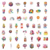 Serie de Postres Color Macarrón Transfronterizos Pegatinas para Postres Bricolaje Equipaje Planificador Decoración de Botella de Agua Pegatinas de Recompensa para Niños