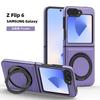 Soporte Giratorio 360 Grados Yashi Adecuado para Funda de Teléfono Samsung Z Flip8 Magnético Z Fold 30% de Descuento Funda de Cuero Transfronterizo