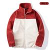 Chaquetas Populares de Forro Polar para Otoño e Invierno para Hombres y Mujeres, Cárdigans de Cuello Alto, Engrosados y Cálidos, Hechos de Forro Polar Polar, Venta Directa desde la Fábrica Origen