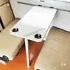 Patas Plegables para Mesa de RV Modificación de Vehículo Remolcable Camión Casa Rodante Cama de Vehículo SUV Montaje Lateral Patas de Mesa Desmontables Barra Colgante