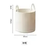 Cesta de hilo de algodón tejida transfronteriza cesta para ropa sucia cesta de almacenamiento de ropa sucia cesto de ropa sucia cubo de almacenamiento de ropa de mano juguete