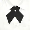 Camisa Feminina Estilo Universitário com Gola Laço Flor Menina Uniforme JK Saia Cruzada Acessórios Estilo Britânico Laço