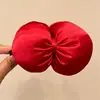 Pinza para el pelo retro para la parte trasera de la cabeza, linda, adecuada para quienes tienen poco pelo, pinza banana con forma de lazo, da un look sofisticado, peinado semi-recogido, pinza para el pelo con forma de corazón, accesorio para el pelo