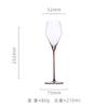 Cálice de Cristal de Luxo Leve Especial Vermelho Seda Doméstico Taça de Vinho Tinto Taça Borgonha Taça de Champanhe
