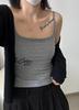 Camisola de lijado de otoño e invierno para mujer, nueva, con almohadilla para el pecho, de una pieza, ajustada, adelgazante, interior y exterior.
