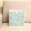 Cajas de almacenamiento de tela no tejida, contenedores de almacenamiento plegables, cajas de juguetes, almacenamiento de libros escolares, almacenamiento de pantalones, ecológico