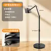 Novo suporte fotográfico portátil para transmissão ao vivo, multifuncional, universal, ajustável, com rodas e um braço cantilever