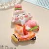 Accesorios Festivos de Resina del Dios de la Riqueza Materiales para Broche de Pelo DIY, Funda de Teléfono, Llavero, Decoración de Tablero de Coche