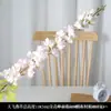 Diseño de Salón de Bodas con Flores Artificiales Rosas, Decoración de Pared de Fondo con Flores Falsas, Techo de Flores, Camino de Flores, Organización de Arreglos Florales
