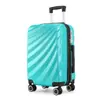 Nueva Maleta Personalizada Transfronteriza de 20 pulgadas Anti-Caídas ABS Tablero de Tres Piezas Maleta de Carrito de Mano Maleta de Gran Capacidad para Mujeres