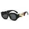 Gafas de sol de moda con montura poligonal para mujer, estilo americano, sensación de alta gama, estilo callejero transfronterizo, diseño moderno