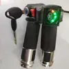 Manípulo de giro para carro elétrico com trava convencional de quatro lâmpadas + interruptor acessórios para carro elétrico manípulo de controle de velocidade manípulo do acelerador