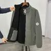 Chaqueta gruesa y cálida de forro polar estilo noruego, abrigo de algodón de doble capa, chaqueta gruesa, resistente al frío, cuello alto, múltiples bolsillos, disponible en tallas grandes