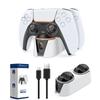 Mango de juego PS5, carga doble, mango PS5, punto de contacto, base de carga, cargador PS5, carga rápida, accesorios PS5