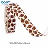 Cinta con Tema de Pelota Roscada de Rugby Empaque de Regalo Cinta DIY Hecha a Mano 5 Yardas Lazo para Empaque de Regalo