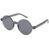 Moda Dopamina Nuevas Gafas de Sol Redondas Transfronterizas Gafas de Sol Europeas y Americanas Gafas de Sol Sin Marco Personalidad para Hombres y Mujeres