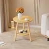 Mesa Redonda Pequeña, Mesa de Café Pequeña, Sala de Estar, Hogar, Apartamento Pequeño, Dormitorio, Mesa Pequeña, Mesa Lateral para Sofá, Mesa de Té Simple, Mini Balcón