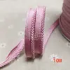 En Stock Cinta de Ribete de Poliéster de 48 Colores, Cordón de Bies, Tira de Adorno para Ropa, Quilts, Cojines de Sofá y Tiras de Flecos
