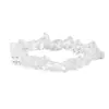 Pulsera de Grava de Cristal Natural Xiyin Transfronteriza de Amazon Ágata Jade Pulsera de Piedra Irregular Joyería al por Mayor