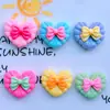 Glitter Bow Tie Love Hairpin Hair Strap DIY Capa de Celular Adesivo Copo de Água Material Resina Acessórios