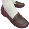 Zapatos planos de cuero para mujer 2025 Nuevo Otoño Cuero suave Suela suave Zapatos de madre de mediana edad y anciana Zapatos planos cómodos Antideslizantes Pie ancho Zapatos de cuero