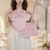 Conjunto de verano para niñas Bebé Elegante Infantil Moderno Marca Versión Coreana Camisa Polo con Estampado de Letras Camiseta y Pantalones Falda Corta