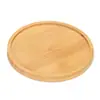Maceta para Suculentas Bandeja de Bambú Esterilla de Bambú Mosaico Base Base Especial de Bambú Posavasos Base de Bandeja Transfronteriza