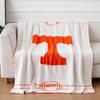 Manta de Forro Polar de Rugby Béisbol Lado Mitad Tejido Jacquard Manta de Hilo de Pluma Manta Cubierta Manta de Nube de Franela