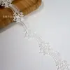 Descuento Puntual Calidad Encaje Soluble en Agua Código de Barras Ropa Infantil Vestido Falda Accesorios de Encaje Ancho de Tela 3cm