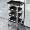 Carrito de belleza con envío gratis, carrito de peluquería, carrito de herramientas para peluquería, carrito para salón de belleza, carrito para permanente y tinte de salón de peluquería