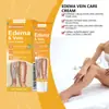 Crema para el Cuidado de las Piernas Houkea Nutritiva Suave Masaje Cuadriculado Piel de las Piernas Refrescante Fácil de Absorber Aplicar Crema de Cuidado