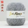 Xale Longo de Mohair Feito à Mão DIY Sully Transfronteiriço Fio de Mohair de Alpaca Longo Colorido Tie-Dye
