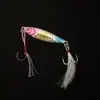 Wanya Shore Lanza Movimiento Lento Señuelo Cuchilla Señuelo Artificial Anzuelo Pesca Equipo Luya Placa de Hierro Señuelo Metálico Señuelo de Plomo 15G 5.2Cm Pluma