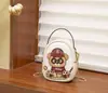 Bolso de Hombro de Oso de Dibujos Animados 2026 Nuevo Estilo Lindo de Nicho Moda Tendencia Bolso de Hombro Bolso Cruzado para Compras Bolso para Teléfono Móvil