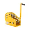 Guincho manual, guincho de acionamento bidirecional com autotravamento, máquina de tração, guincho com freio, cabo de aço, guindaste pequeno
