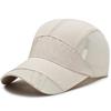 Chapéu Feminino Verão Fino Estilo Coreano Tendência Secagem Rápida Proteção Solar Boné de Beisebol Masculino Outdoor Casual