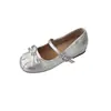 Nuevos zapatos Mary Jane para mujer con lazo, punta cuadrada, correa de hebilla dulce, aumento interno de altura, zapatos de tacón bajo para mujer 2026