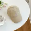 Sombrero de Sol Transpirable para Primavera y Verano con Protección Solar para Mujer, Gorra de Béisbol Versátil Bordada con Letras Estilo Coreano, Gorra con Visera Impermeable de Secado Rápido