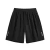 Pantalones cortos de verano para hombre, pantalones cortos finos de seda helada de secado rápido, pantalones cortos deportivos holgados transpirables para playa, antibacterianos y frescos al tacto