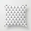 Suministro directo de fábrica funda de almohada para el hogar con patrón geométrico creativo de terciopelo piel de melocotón funda para cojín de respaldo de coche funda para cojín de sofá