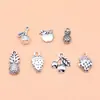7 Frutas Manzana Piña Cereza Fresa Colgante Pequeño Set de Accesorios de Joyería 7 Estilos 1 de Cada Set aprox. 9g
